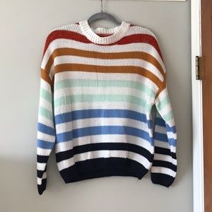 Multi color sweater